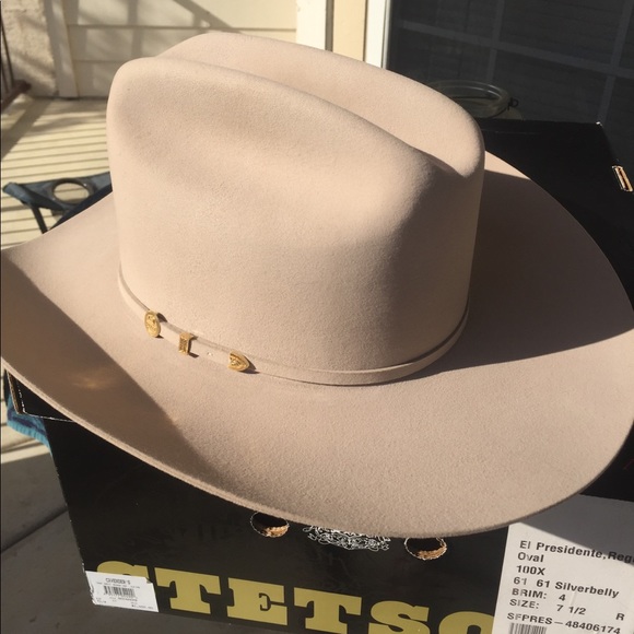 stetson hats 100x el presidente